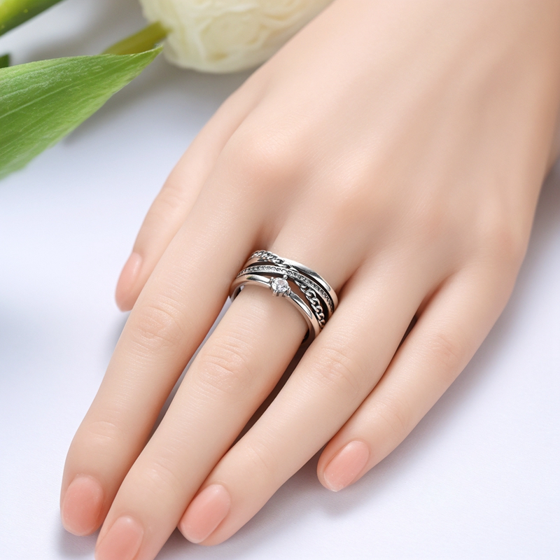 Anillo de Plata de Ley 925 Ori - Tie Clip Silver reseña y precio