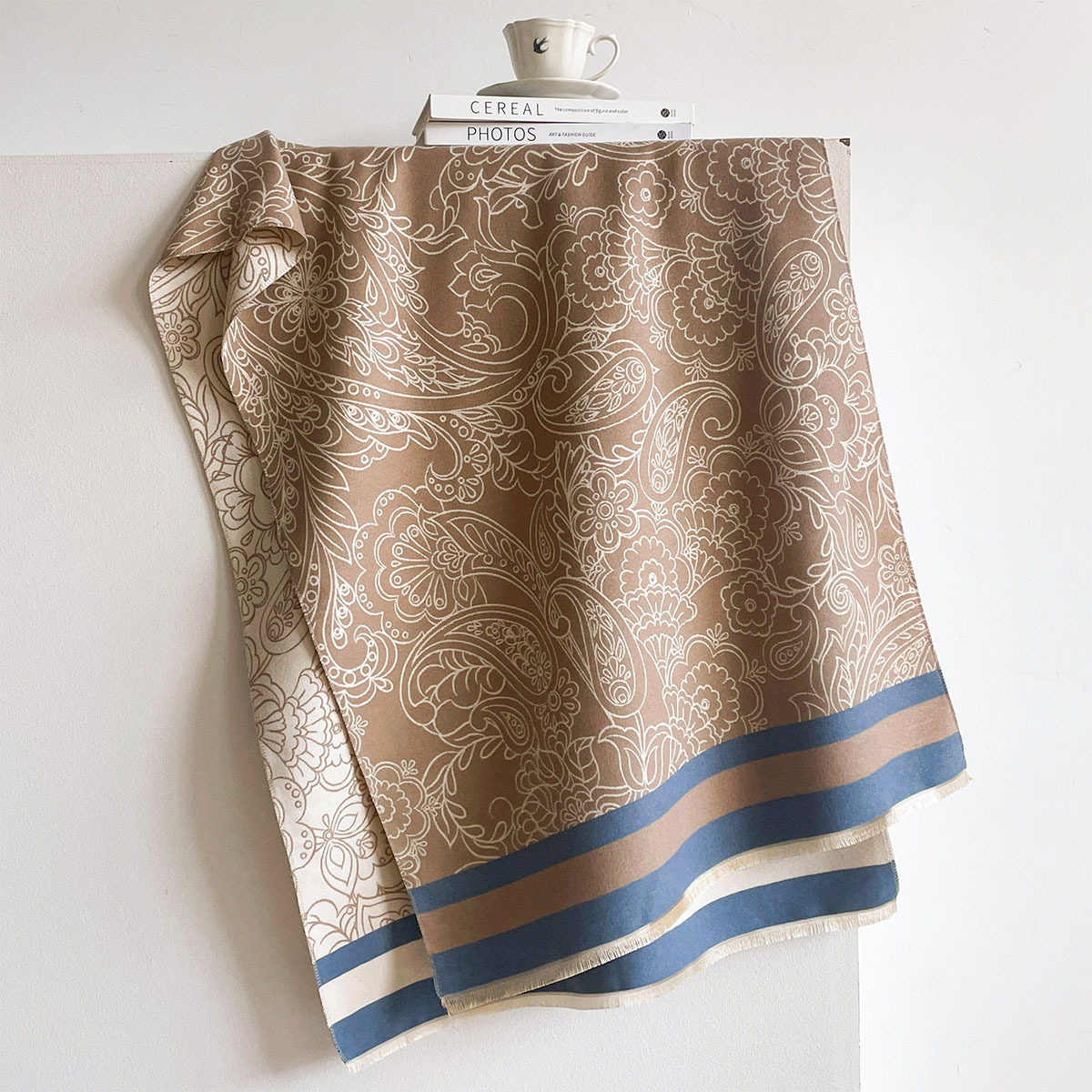 Cálido pañuelo de imitación de - Pashmina Wrap Large reseña y precio