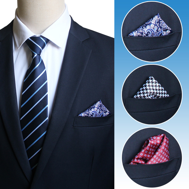 Pañuelo de seda Artificial de  - Pocket Square Set reseña y precio