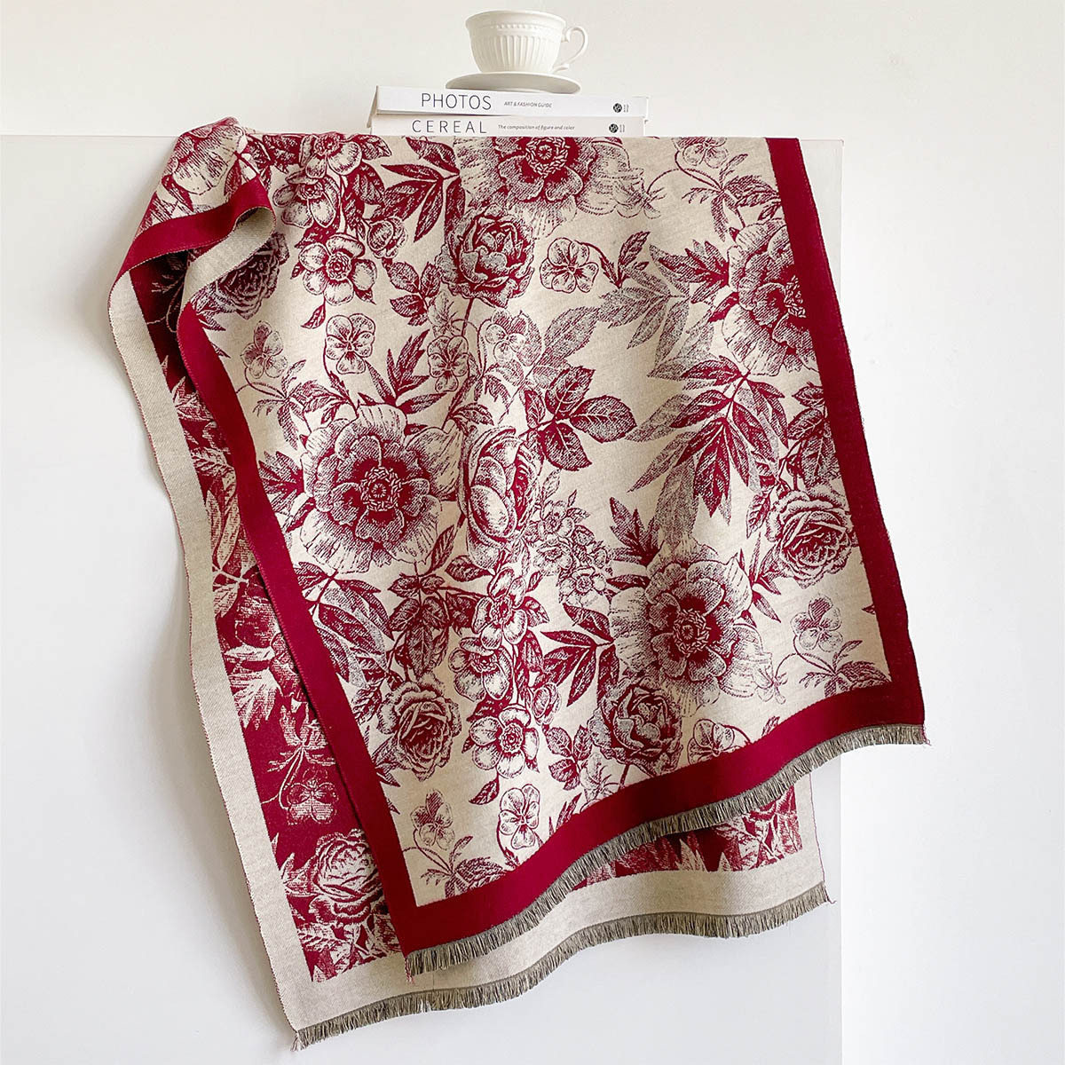 Bufanda de imitación de cachem - Pashmina Wrap Large reseña y precio