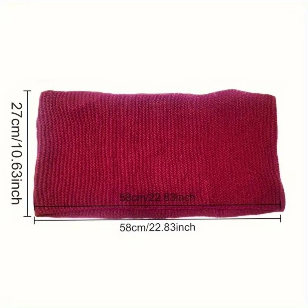 Bufanda de punto grueso de col - Infinity Scarf Knit reseña y precio
