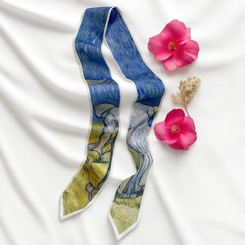 Pañuelo largo estampado para e - Head Wrap Turban reseña y precio