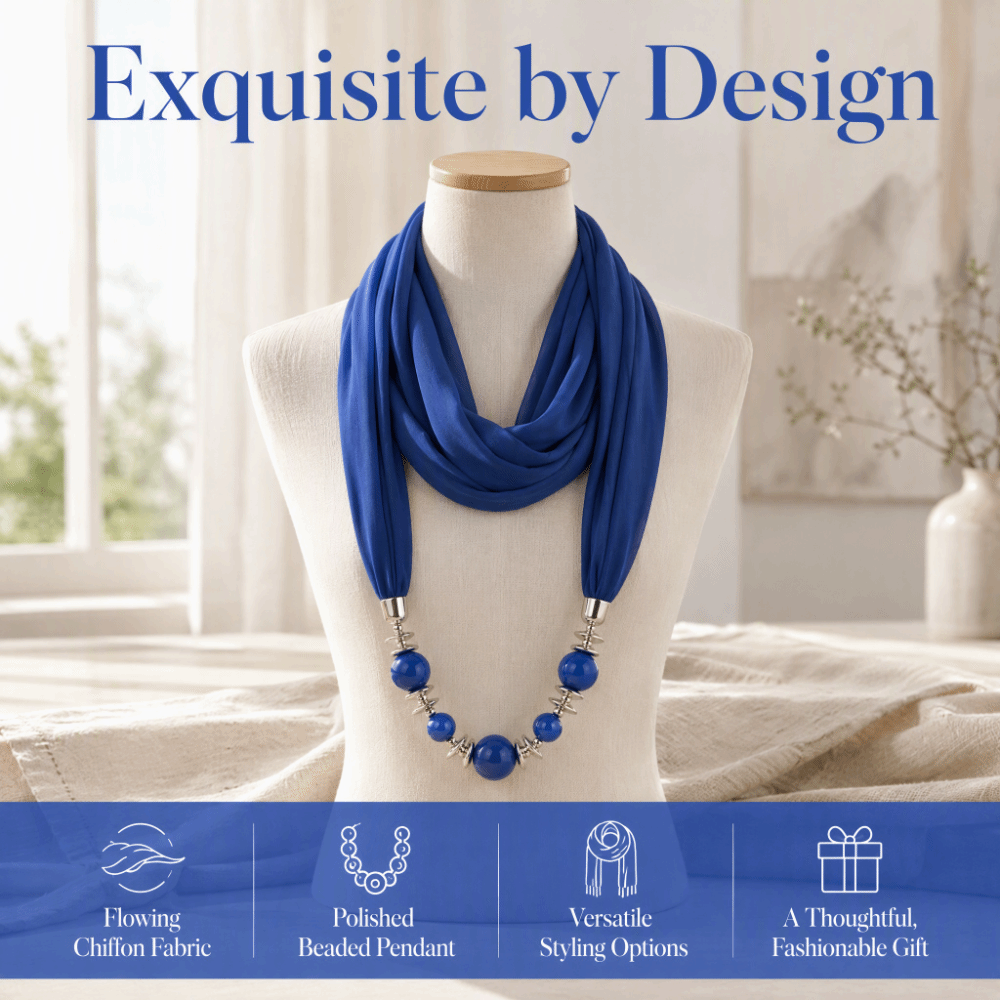 Nueva Bufanda de Chifón con Cu - Infinity Scarf Knit reseña y precio